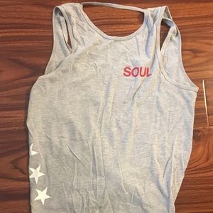 Gray Soulcycle Tank